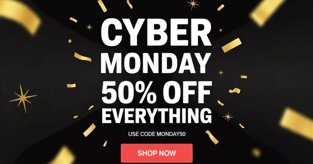 Holiday Promotional Popup example